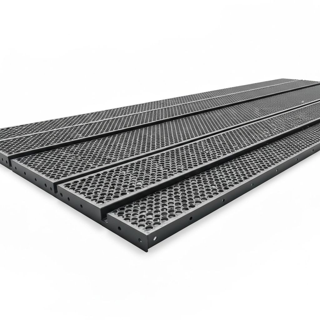 Piso Metálico - Locadora Exatidão